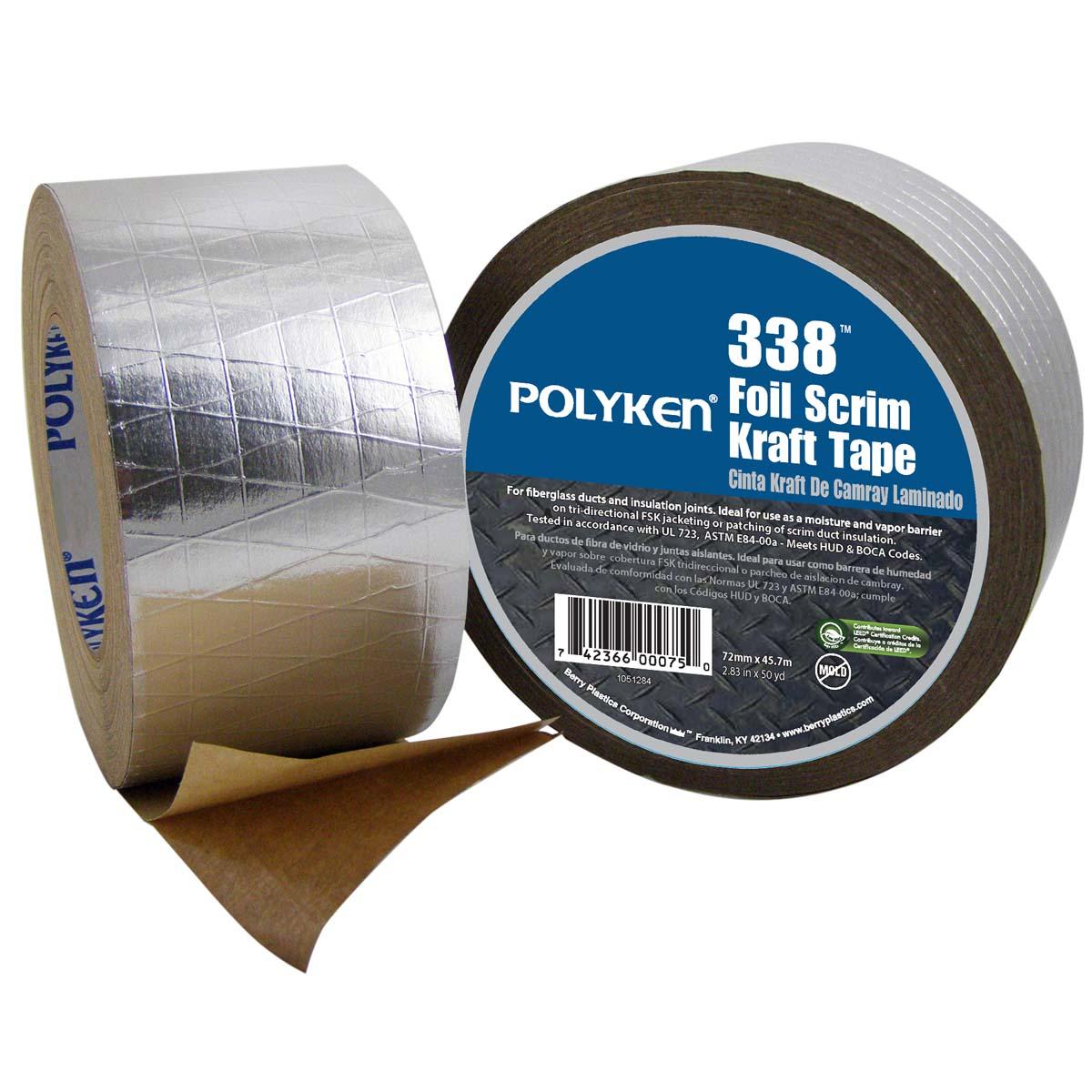 Polyken 1087668  338 FSK Insulation Sealing Tape 72mm x 46m