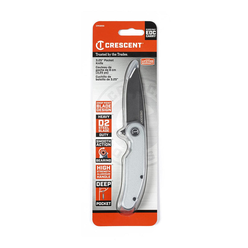 Wiss CPK325A 3.25 Pocket Knife Aluminum Handle