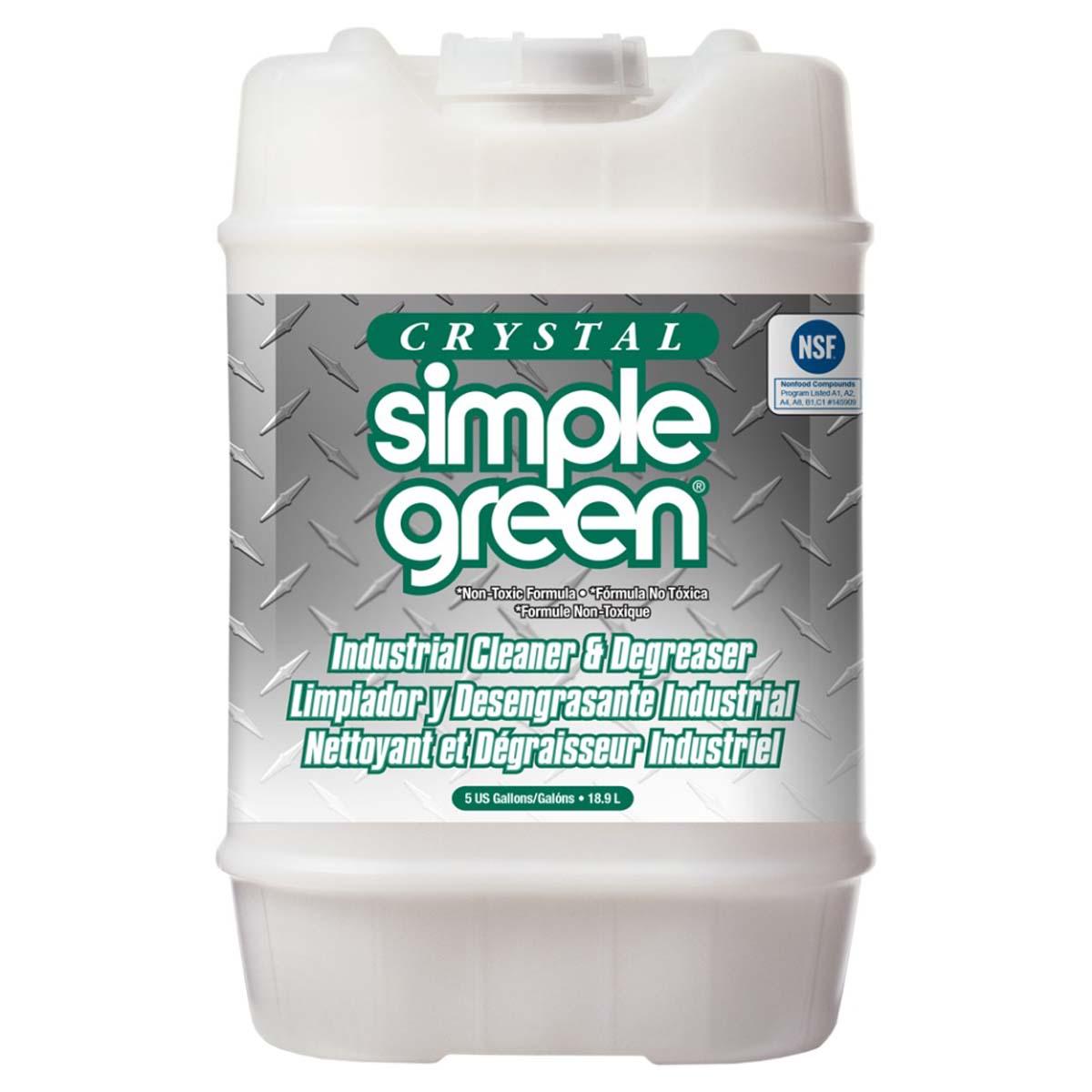 Simple Green 0600000119005 Crystal Industrial Cleaner 5 gal.