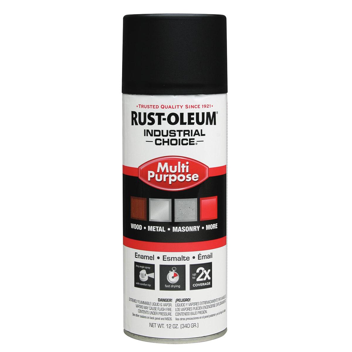 Rust-Oleum 257400 IC +SSPR 6PK 1600 PRIMER BLACK