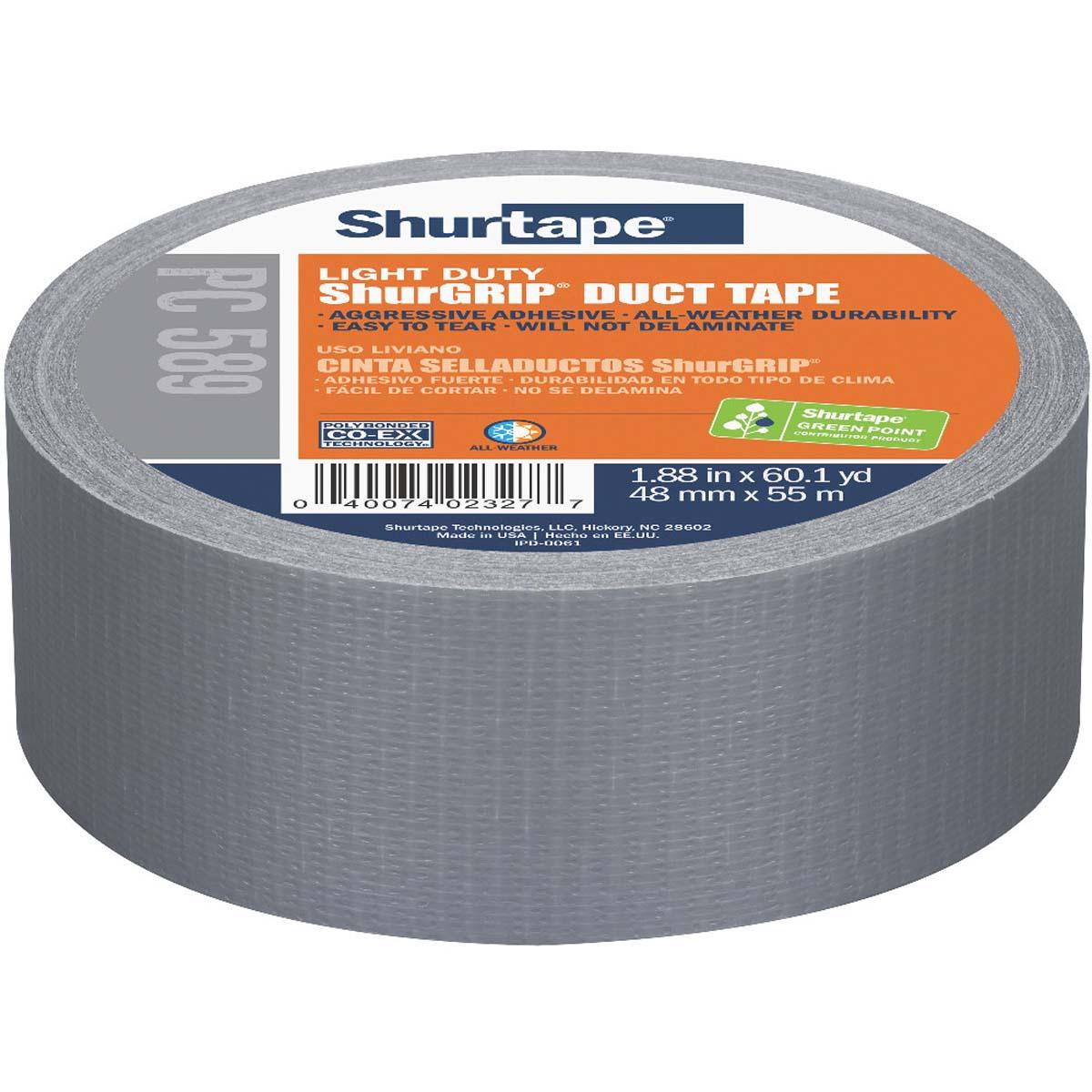 Shurtape 152300 PC 589  - SILVER  - 48MM x 55M