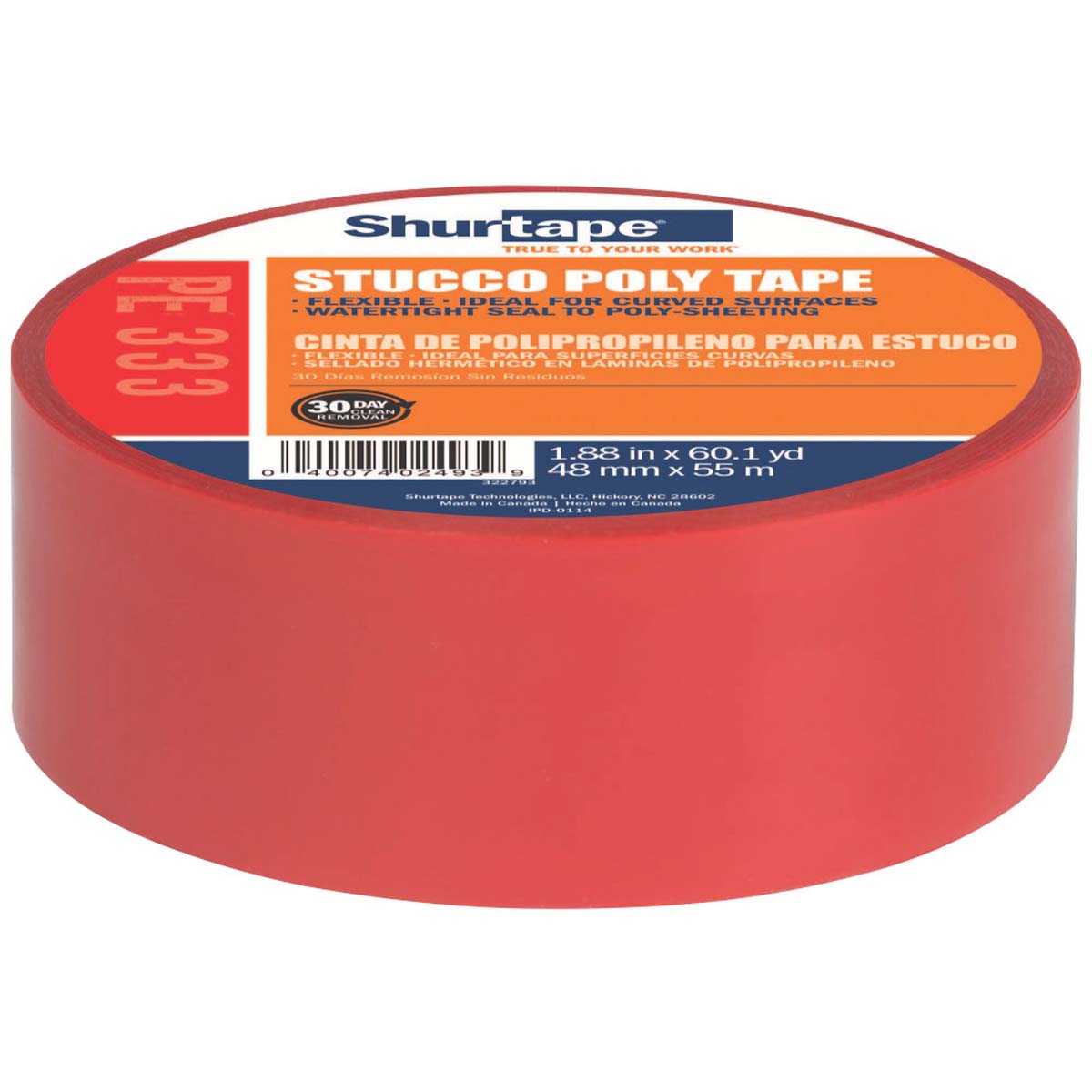 Shurtape 152352 PE 333  - STRAIGHT EDGE  - 48MM x 55M