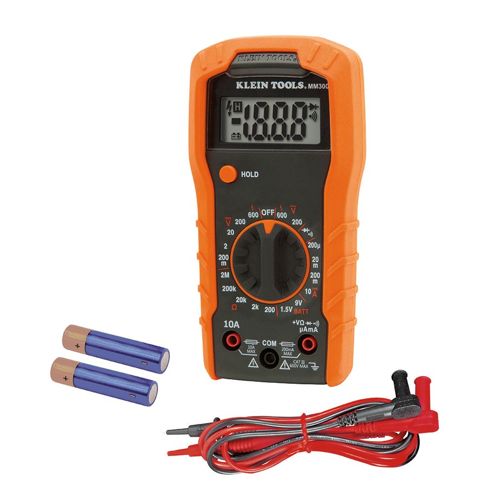 Klein Tools MM300 MANUAL RANGING MULTIMETER