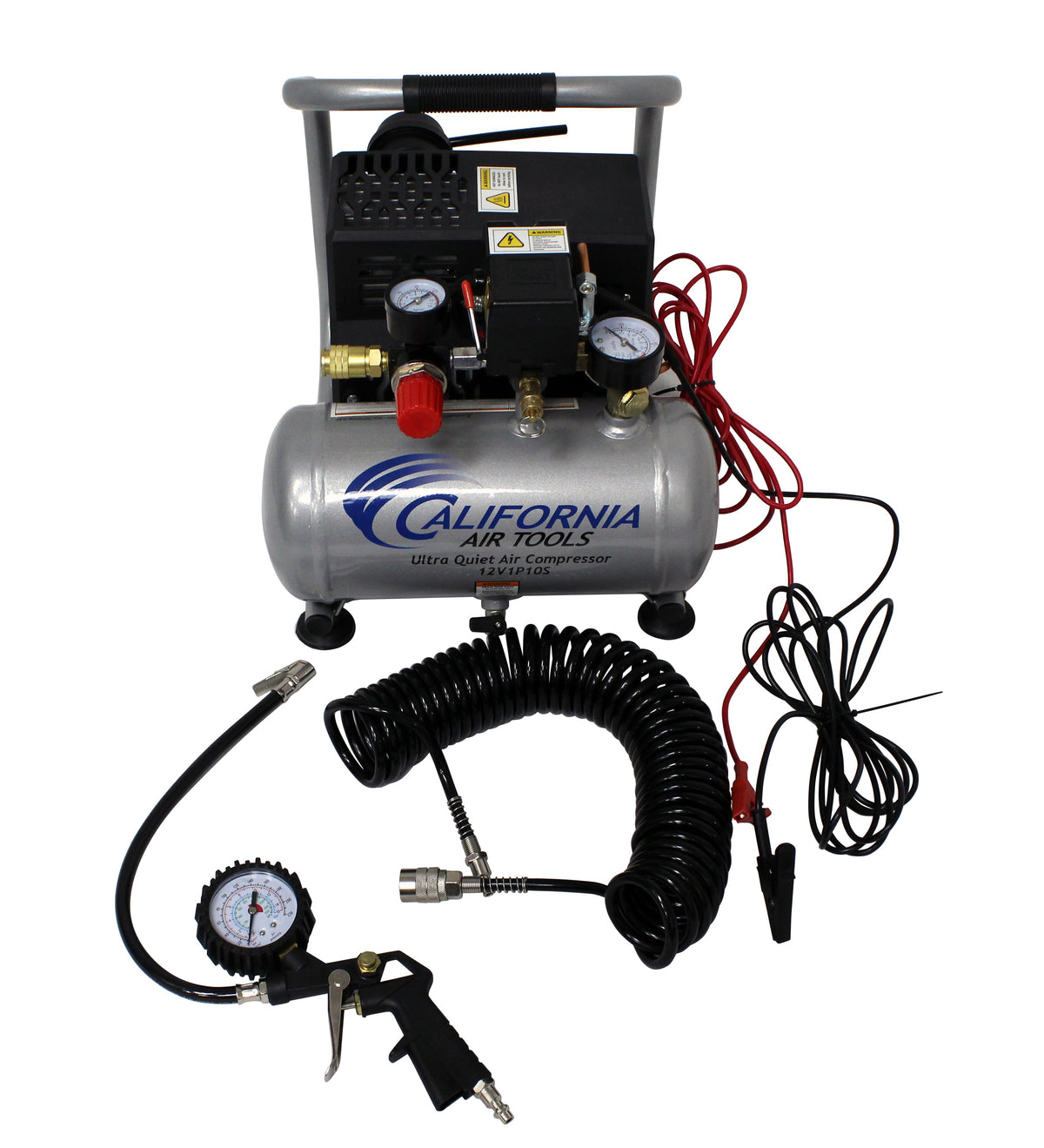 California Air Tools 12V1P10S Light & Quiet 12 Volt (Battery Operated) 1 Gal. Steel Tank