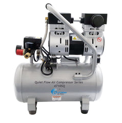 California Air Tools 4710SQ Quiet Flow & Oil Free Air Compressor | 1.0 Hp 4.7 Gal. Steel Tank