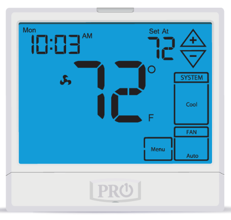 Pro1 IAQ T955 Universal ResidentialLight Commercial Thermostat