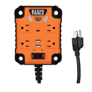 Klein Tools 29601 Powerbox 1 Magnetic Powerstrip with LED Indicators