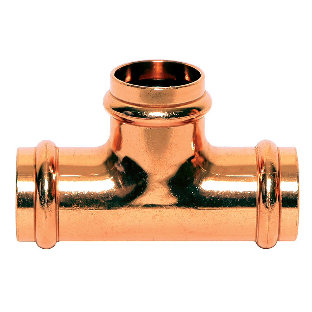 Jones Stephens C77086 Copper Tee, P x P x P, 2-1/2 x 2-1/2 x 2-1/2