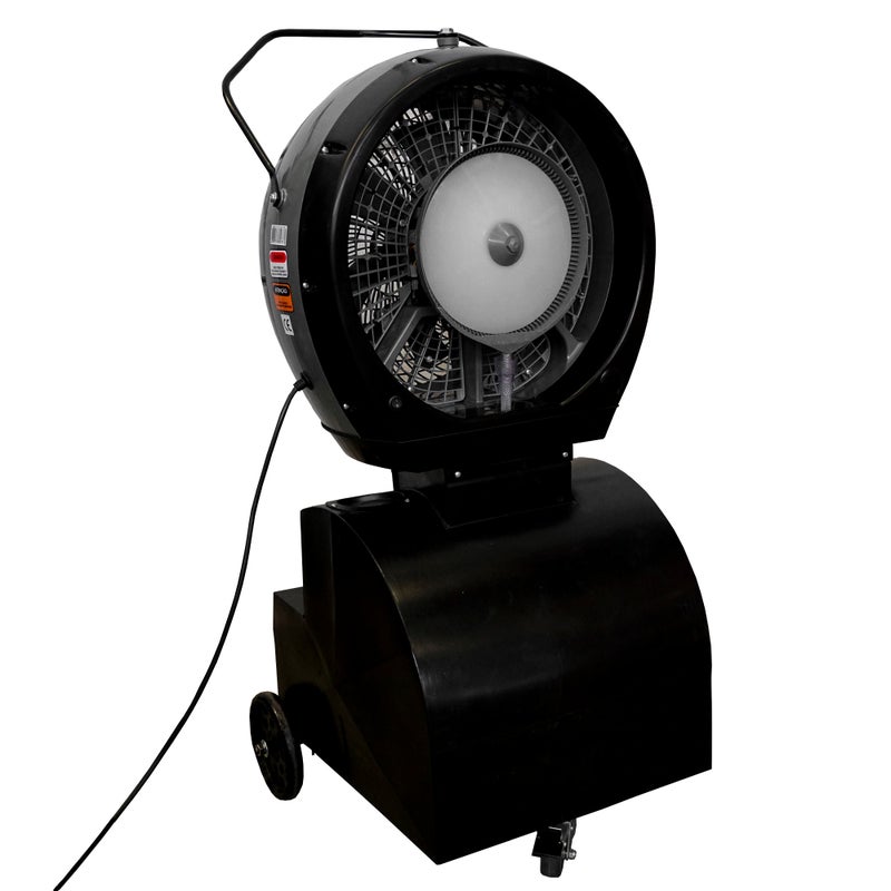 EcoJet 40403 Eco | Hurricane Reservoir Misting Fan, 18 gal. | Black