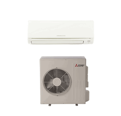 Mitsubishi P-Series 30000 BTU Wall Mounted Heat Pump Air Conditioning System - 19.8 SEER