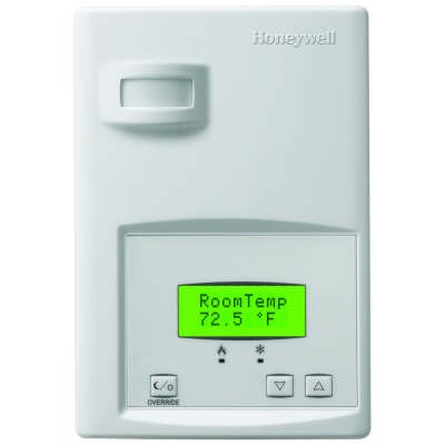 Honeywell TB7200C5514W Communicating Zone Thermostats, Modulating w/ Reheat Zone, Zigbee Wireless, 2 Floating or On/Off + 1 Aux, PIR